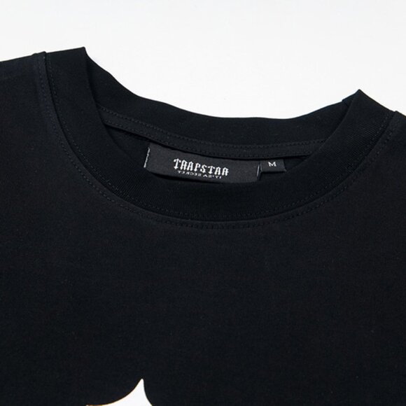 Trapstar Black Lightning Graphic T Shirt - Picture 3 of 5